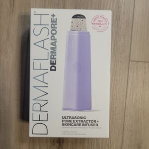 Dermaflash Dermapore Ultrasonic Pore Extractor in Purple NEW